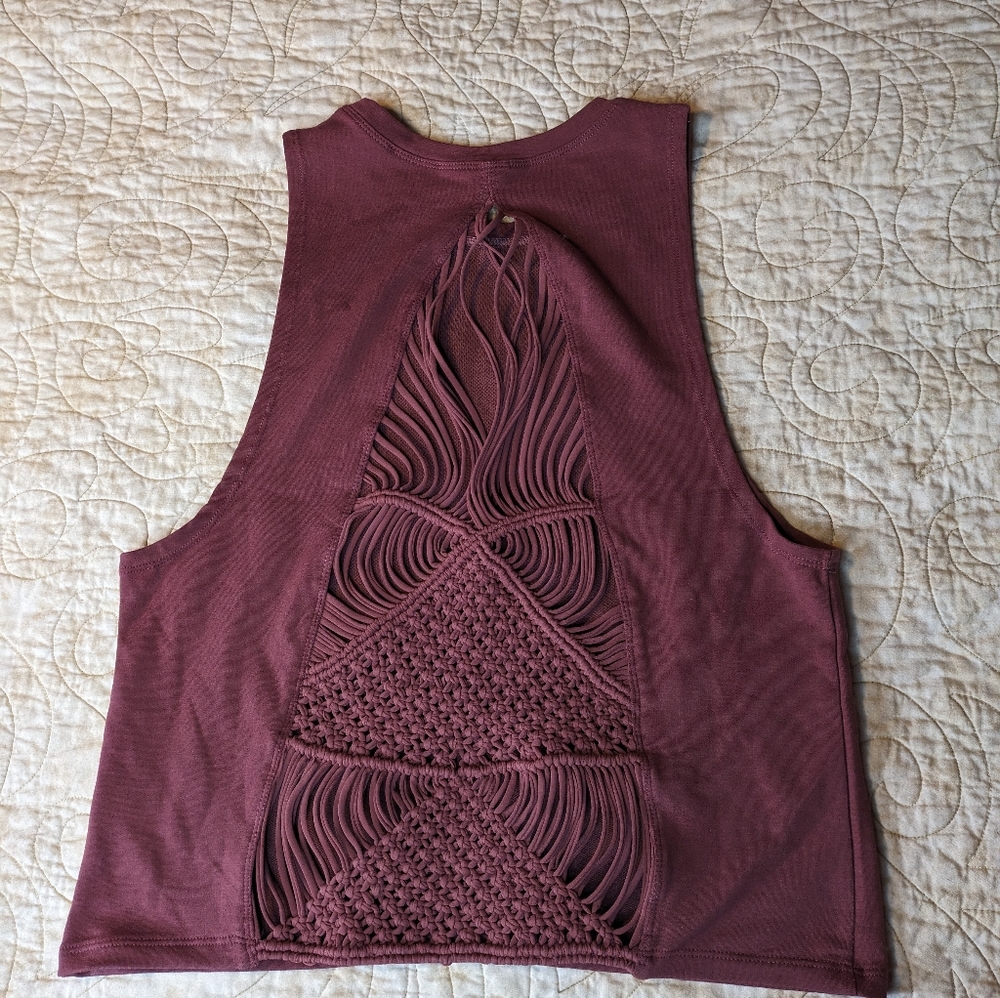 Carbon 38 lovina tank in mauve pink
